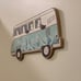 Seagulls On A Bus Retro Wood Wall Decor - Beachy Wall Art for Bedroom