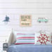 Seagulls On A Bus Retro Wood Wall Decor - Beachy Wall Art for Bedroom