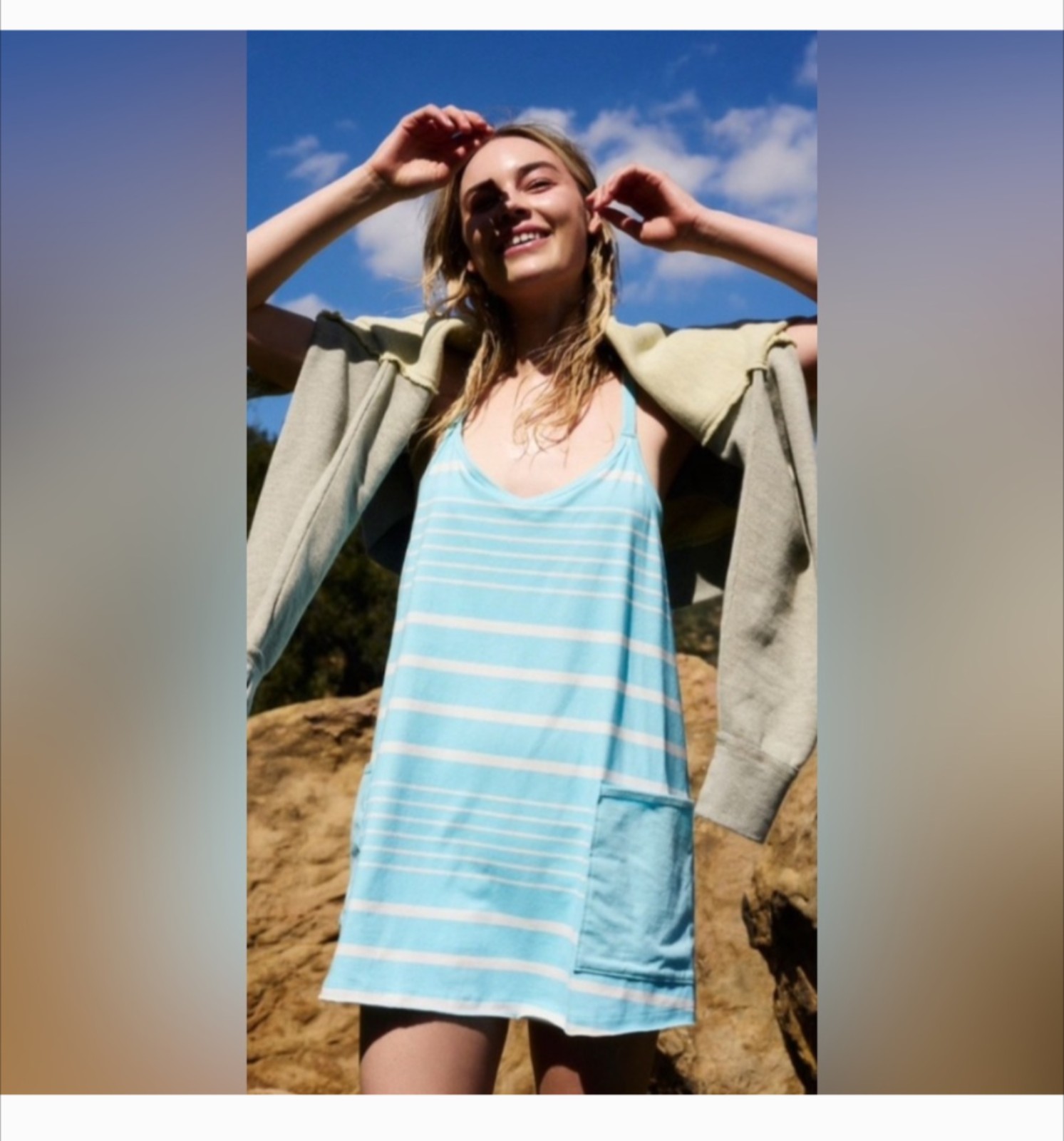NWT Free People Hot Shot Mini Dress