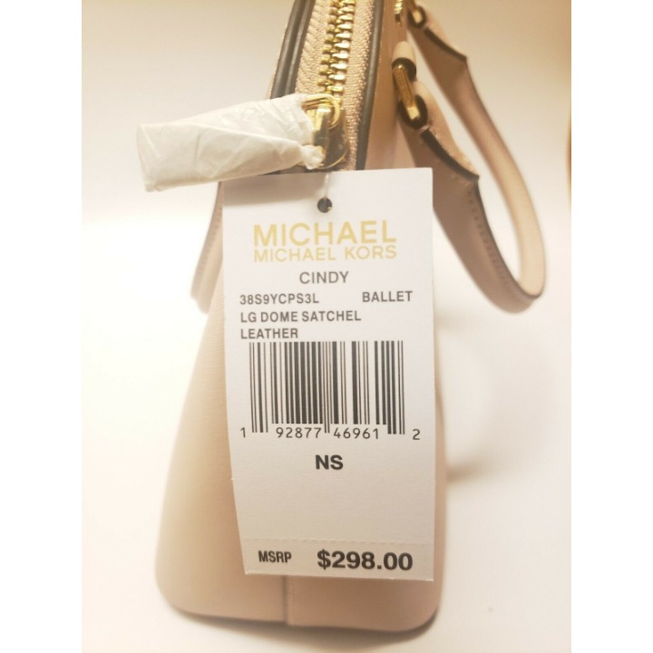 Michael Kors store Pink Leather Cindy Satchel
