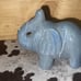 Blue Adventurine Elephant