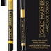 1 GOLD Metallic Oil PAINT MARKER Pen eXtra fine .5mm point Permanent PILOT 41500