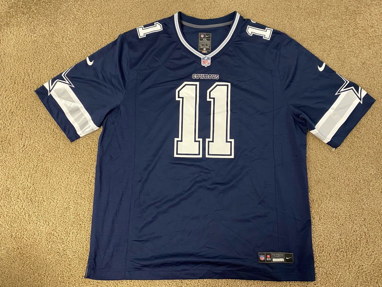 Nike NFL Dallas Cowboys Micah Parsons #11 Blue White Men’s Jersey Size XXL New