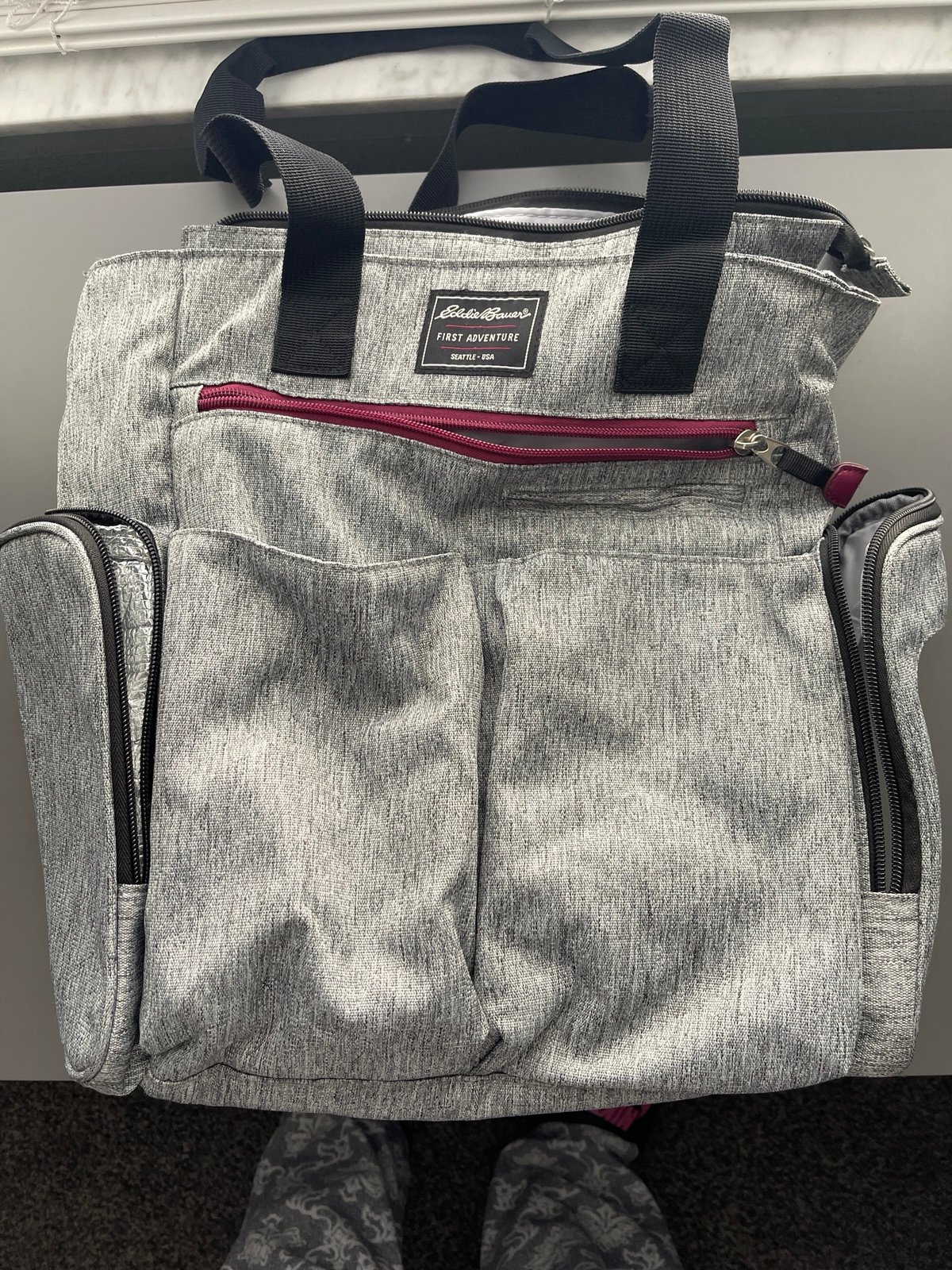 Eddie Bauer Diaper Bag, used few times, excellent condition