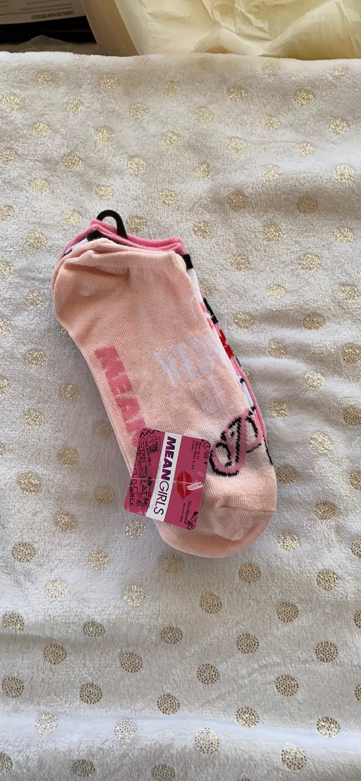Mean girls 5 pack pairs socks
