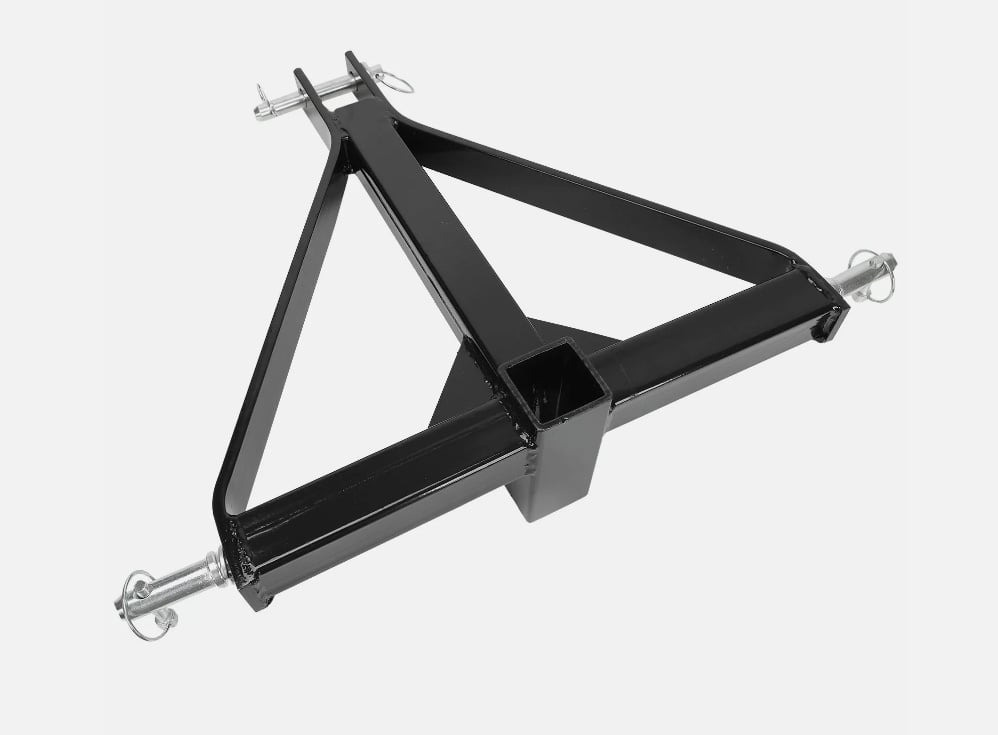 3 Point 2 Receiver Trailer Hitch Category One Tractor Tow Hitch Drawbar Adapter