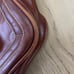 Fossil leather messenger bag