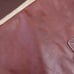 Fossil leather messenger bag