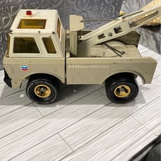 VINTAGE 1970’s MIGHTY TONKA CHEVRON TOW WRECKER TRUCK 24 HR SERVICE