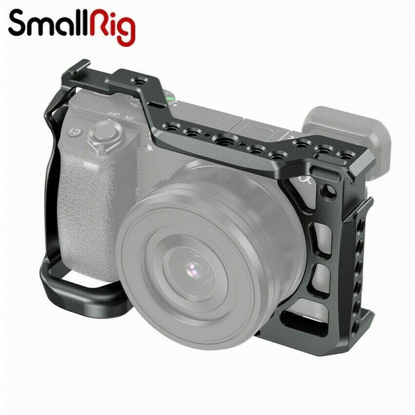SmallRig Cage for Sony Alpha A6600 Camera with Cold Shoe Mounts- CCS2493