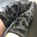 Gray Mummy Leg Warmers Bandage Knee Socks Zombie Costume Ripped Leg Wraps Covers