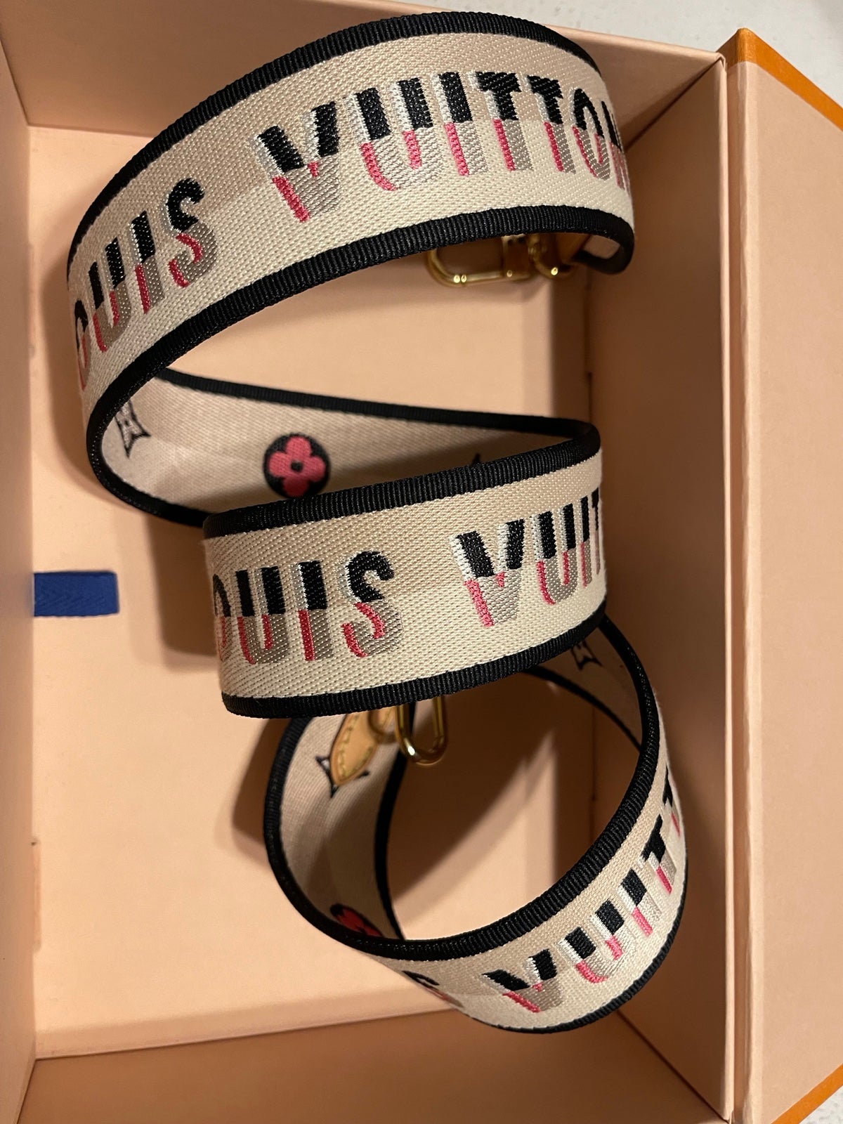 Louis Vuitton Speedy 20 Bandouliere Black Strap