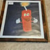 Handmade Framed Colored Pencil Drawing TNT Firecracker