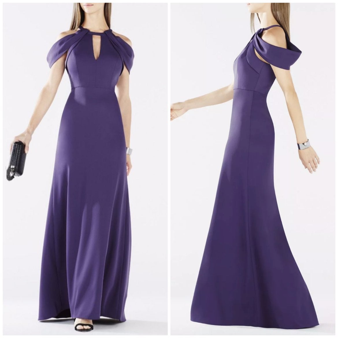 BCBGMAXAZRIA Cut Out Maxi Dresses | Mercari