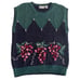 Deadstock Vintage Russ Grapes Sweater Vest Blue Green Size Small