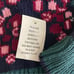 Deadstock Vintage Russ Grapes Sweater Vest Blue Green Size Small