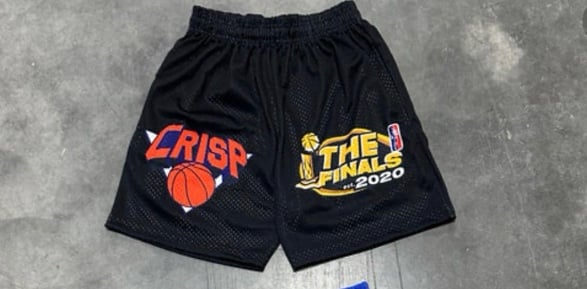 CRISP NYC NYC Black Shorts