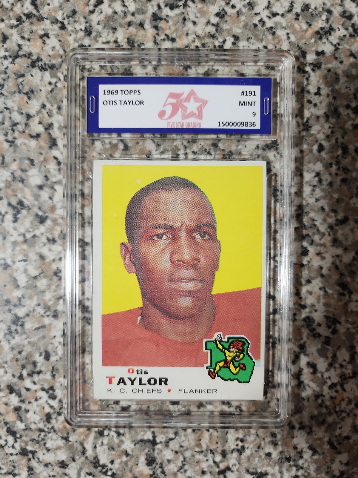 ●OTIS TAYLOR● 1969 Topps #191