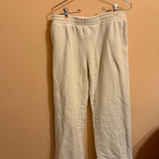 Reformation Skye Boyfriend Sweatpants in Fior Di Latte