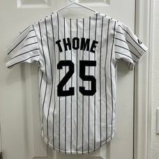 Vintage CHICAGO WHITE SOX Jim Thome #25 MLB Jersey USA Majestic Youth Small