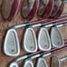 Golf woman ladies full set SQUARE TWO RELIEF 12 clubs bordeaux right h graphite