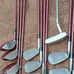 Golf woman ladies full set SQUARE TWO RELIEF 12 clubs bordeaux right h graphite