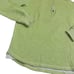 Robert Graham Like Green and White Striped Quarter Zip Pullover Sweater Size M