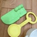 Wooden Play Kitchen Set, Wooden Kitchen Tools, Wooden Toys, Rice Play Set