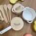 Wooden Play Kitchen Set, Wooden Kitchen Tools, Wooden Toys, Rice Play Set