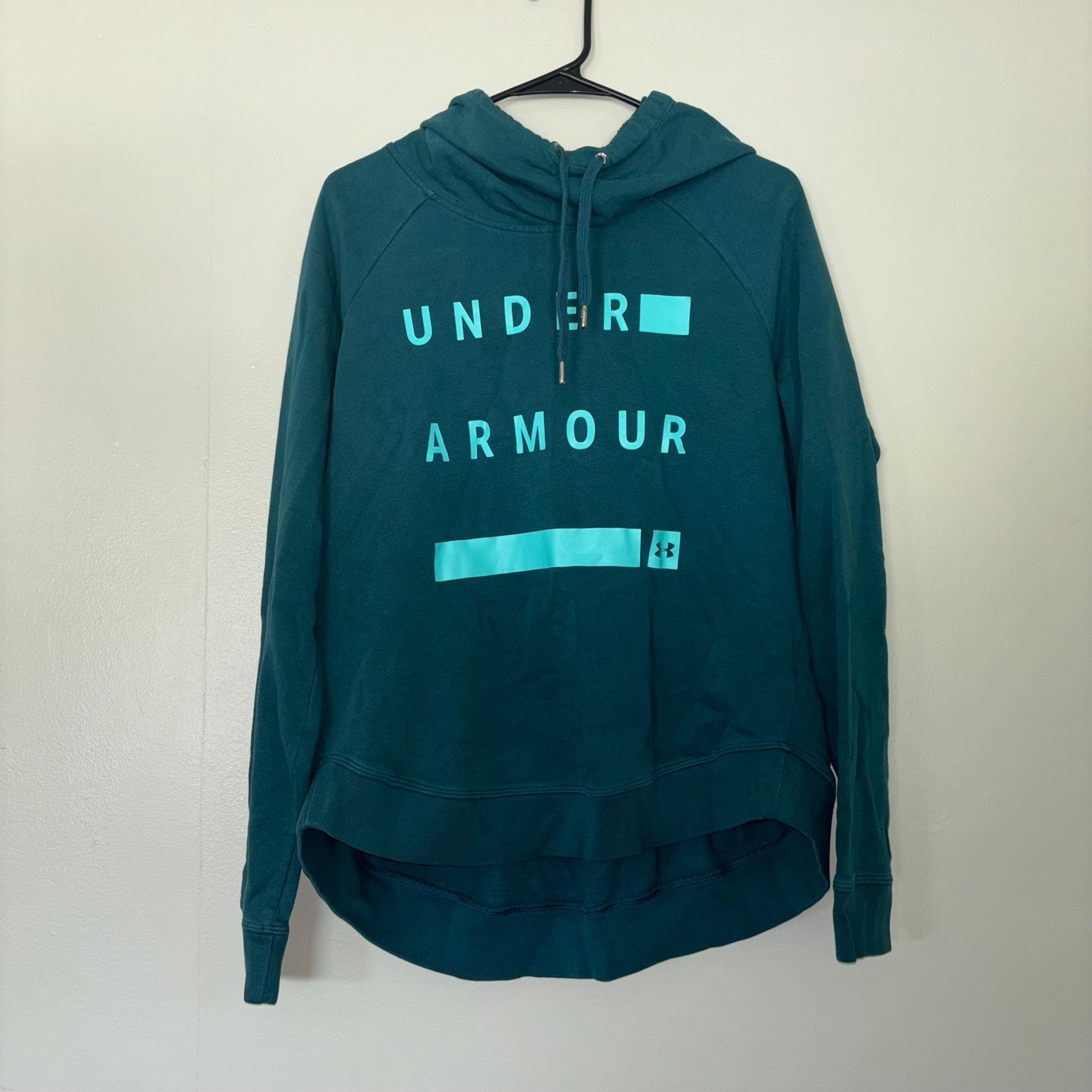 Under Armour Teal Cowl Neck Sweater