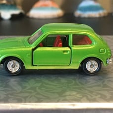 Custom green Tomica tomy diecast honda civic gl mint