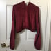 Womens Velour Track suit size large NWT