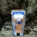 Handpainted Wood Elephant Hinged Box Trinkets Crystals Stash RARE!