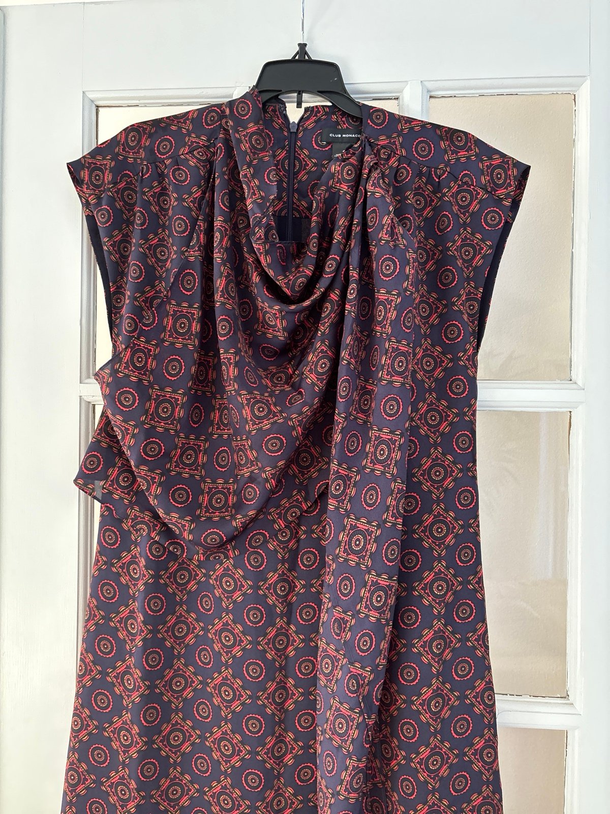 Club Monaco Drape Neck Dress Size 0 NWT