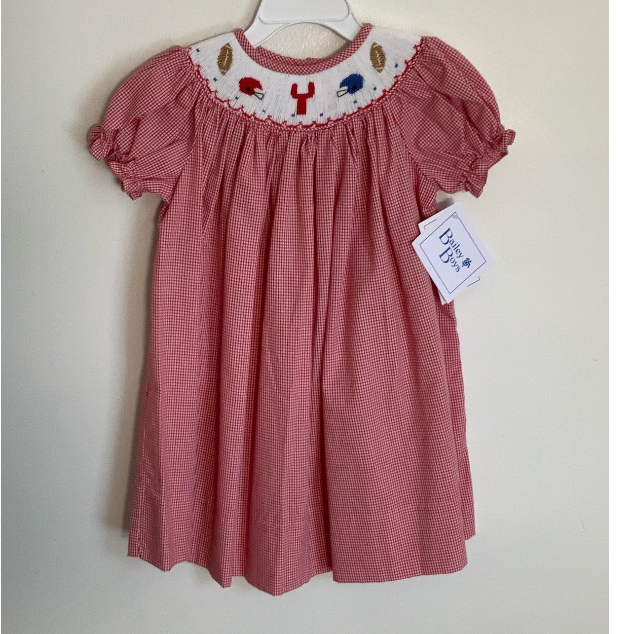 Bailey Boys Game Day Smocked Dress