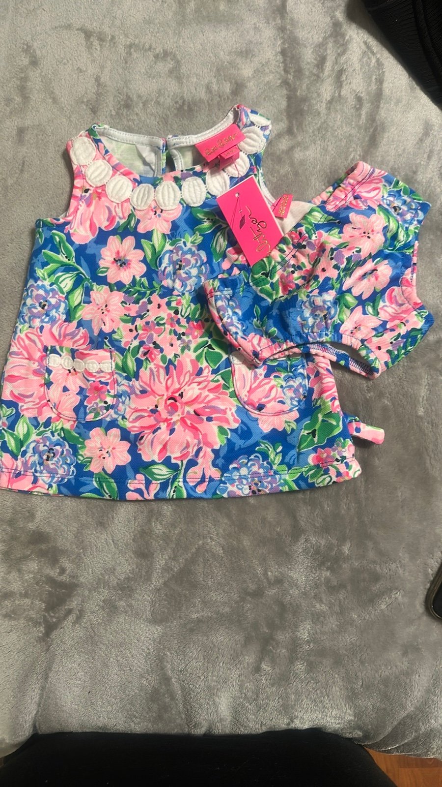 Lilly Pulitzer floral baby dress
