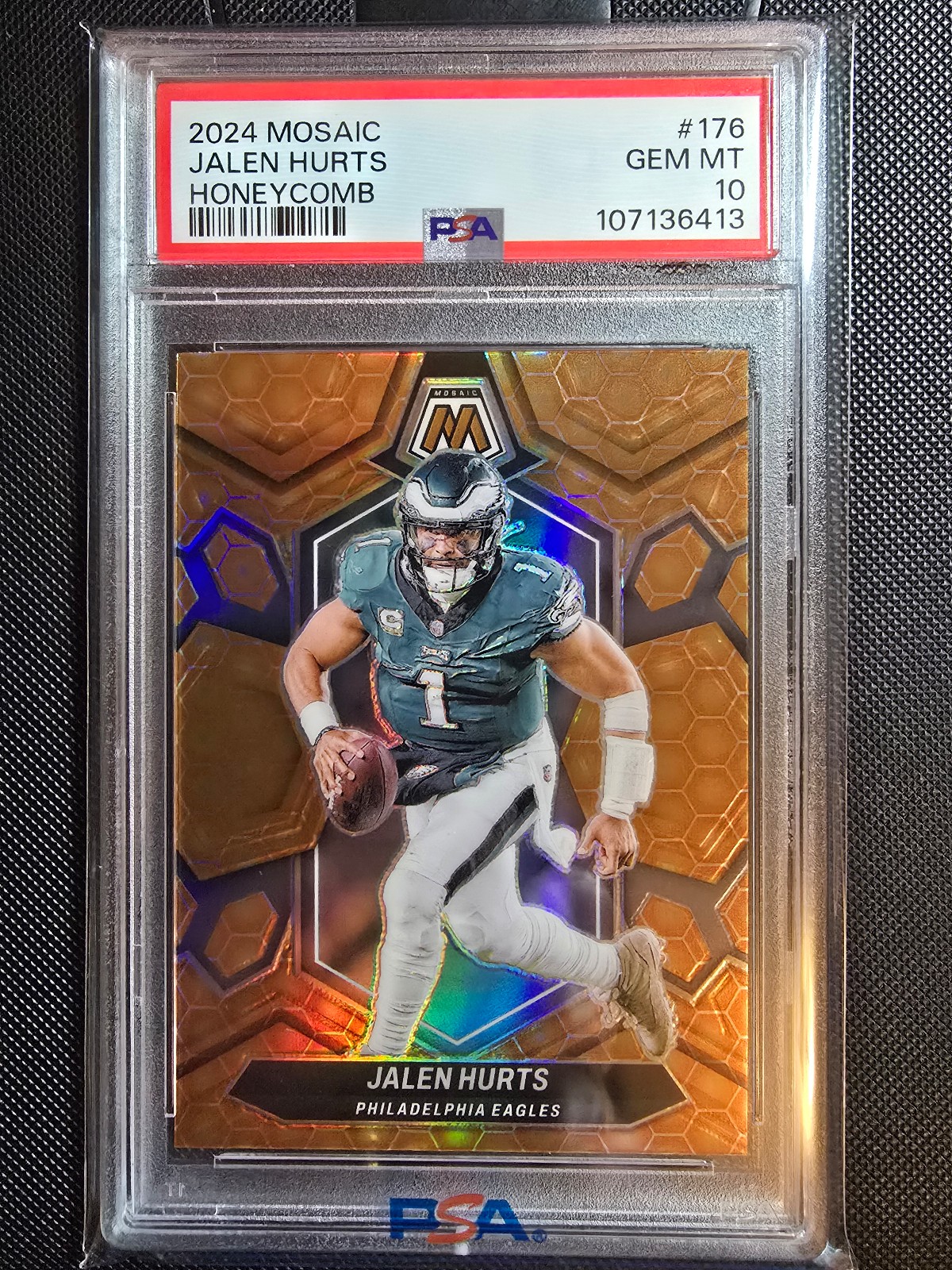 PSA 10 Jalen Hurts Honeycomb