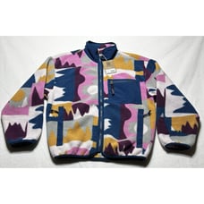 Patagonia Women's XS Synchilla Full Zip Fleece Frontera Marble Pink 22955 NWT