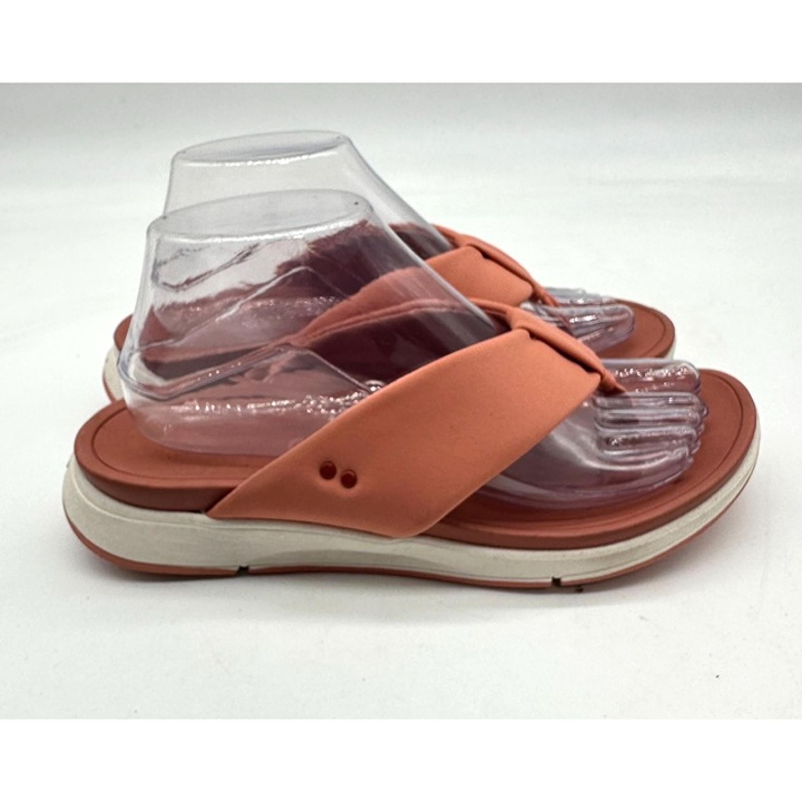 Ryka Sandals Womens Timid Flip Flop Thongs Q-Contour Comfort Soft Toe Coral 8.5
