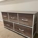 Dresser for Bedroom with 5 Drawers, Wide Chest of Drawers, Fabric Dresser