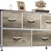 Dresser for Bedroom with 5 Drawers, Wide Chest of Drawers, Fabric Dresser