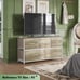 Dresser for Bedroom with 5 Drawers, Wide Chest of Drawers, Fabric Dresser