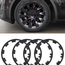 KKTR- Car Wheel Center Caps, 20 Wheel Center Hub Cap Kit Compatible with Tesla