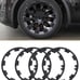 KKTR- Car Wheel Center Caps, 20 Wheel Center Hub Cap Kit Compatible with Tesla
