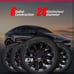 KKTR- Car Wheel Center Caps, 20 Wheel Center Hub Cap Kit Compatible with Tesla