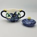 Cream Sugar Bowl Set Creamer Vintage