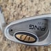 RH PING i3 O-Size Black Dot 8-Iron Kushin JZ Stiff-Flex Stainless Steel Shaft