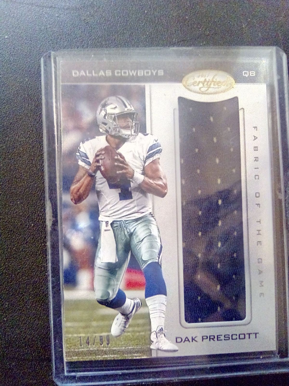 Dak Prescott Player WornJerseyCard 14/99