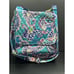 Vera Bradley Messenger Bag Floral Design W/ Matching Wallet