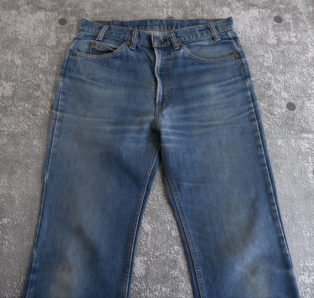 VINTAGE LEVIS BOOTCUT 517 TEX TWILL JEANS 1993 SIZE 35X34